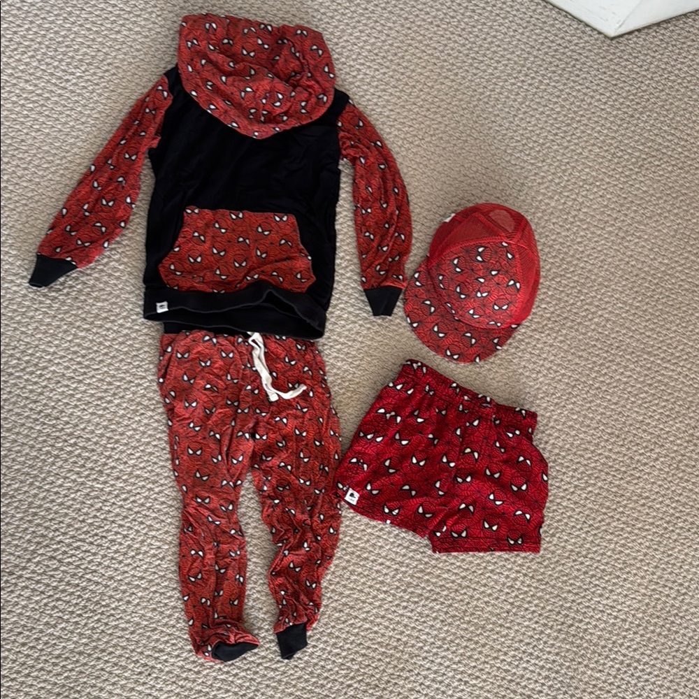 GEORGE HATS SPIDER-MAN FULL SET!!